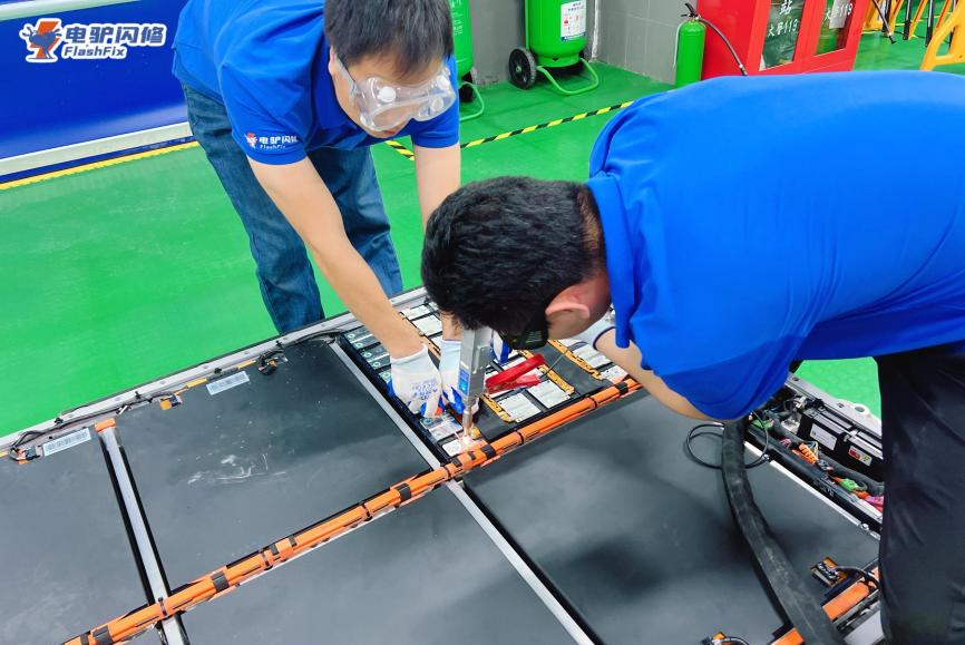 电池模组采集连接排线拆装流程分享