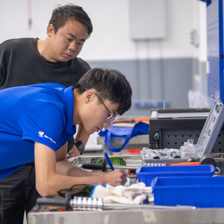 电驴集团激光焊接机专项培训圆满收官