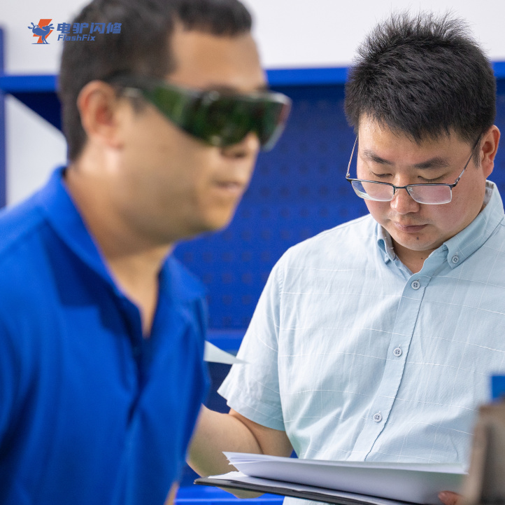 电驴集团激光焊接机专项培训圆满收官