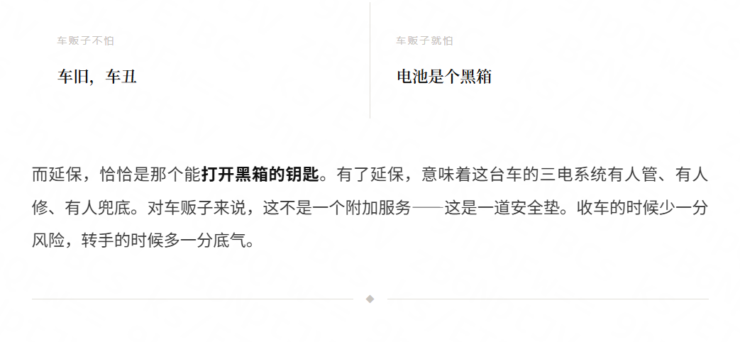 电驴延保;二手车;汽车保值